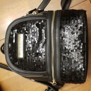 Marc New York Andrew Marc small black bookbag